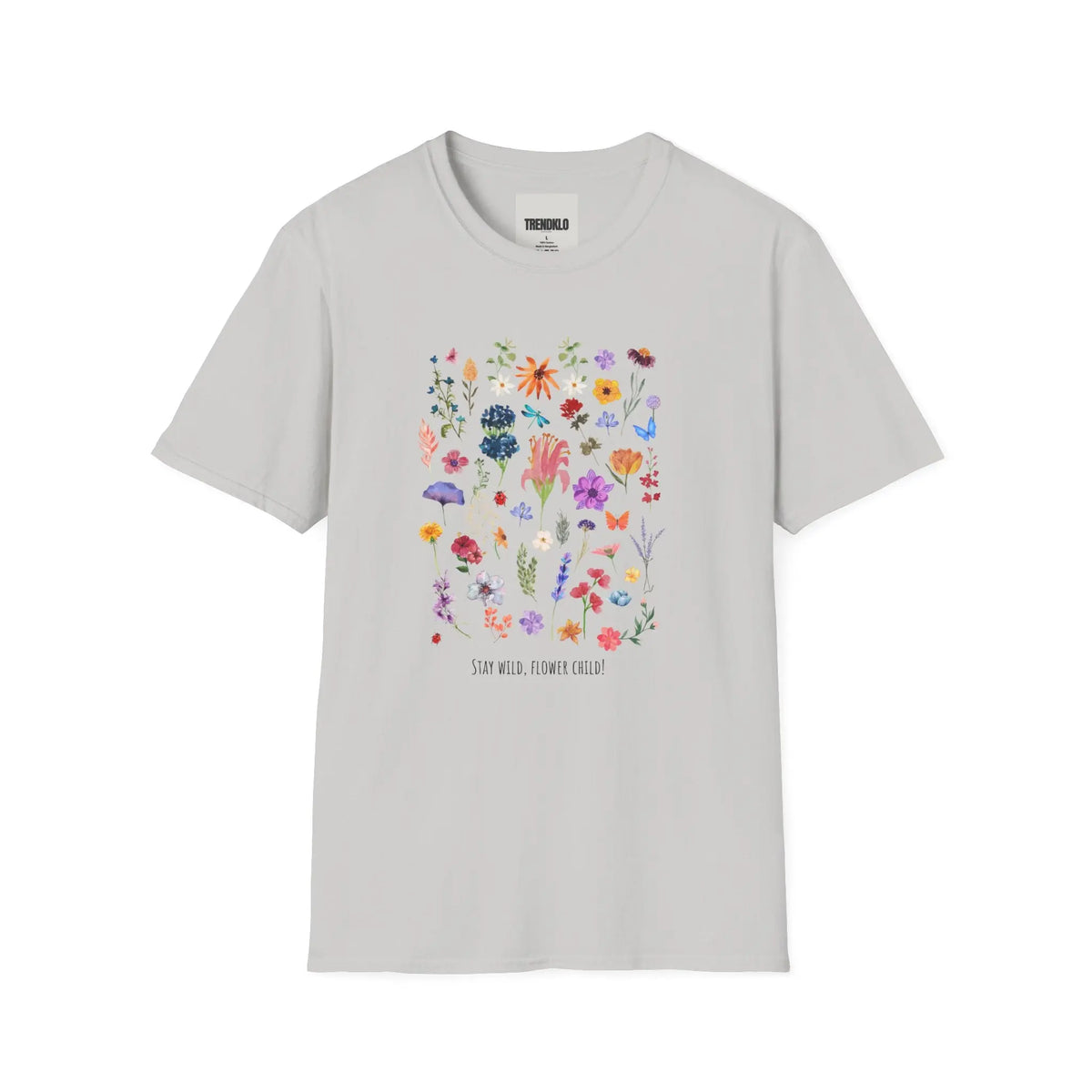 Floral Garden Unisex Men, Women Softstyle T-Shirt. - Trendklo