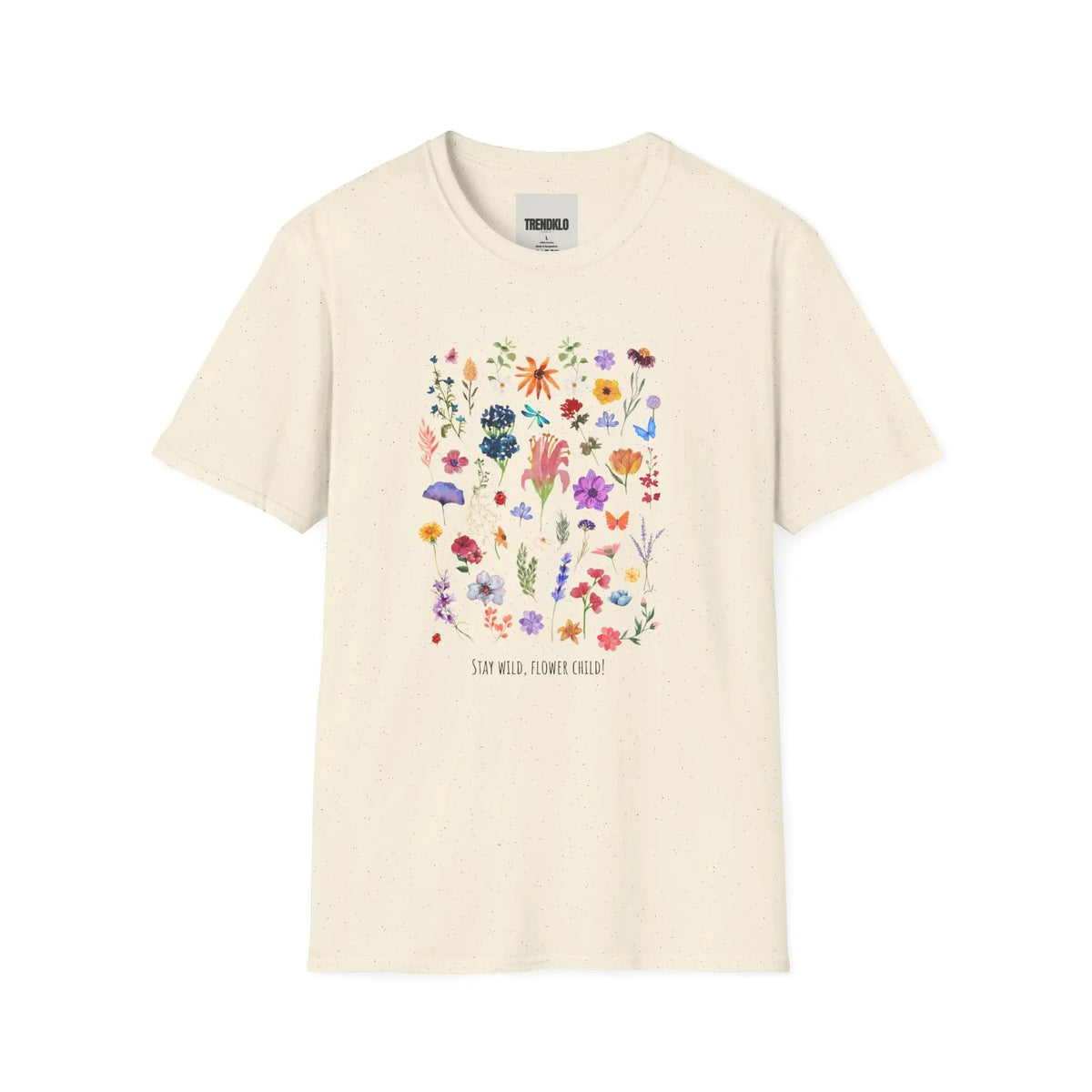 Floral Garden Unisex Men, Women Softstyle T-Shirt. - Trendklo