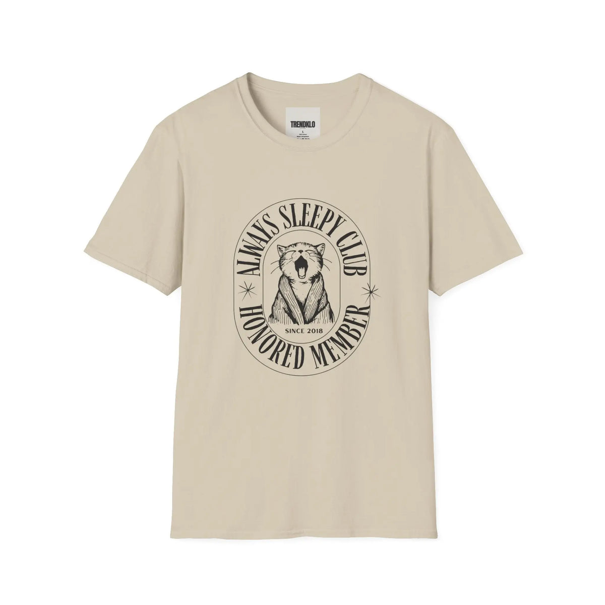 Cozy Cat Club Men, Women, Unisex Softstyle Tee. - Trendklo