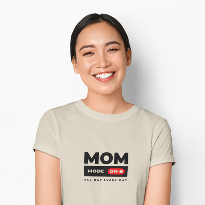 'Mom Mode On' Tee