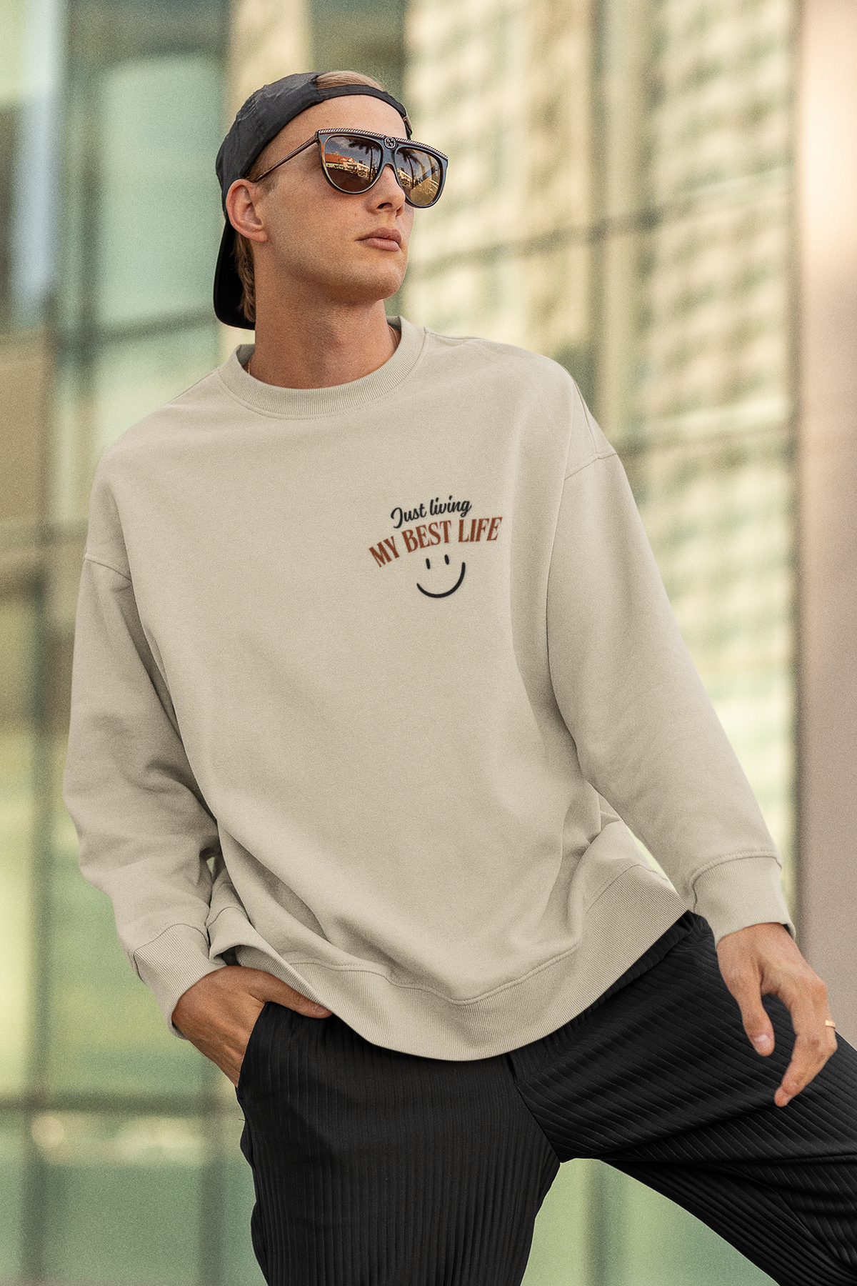 'Just Living My Best Life' Sweatshirt