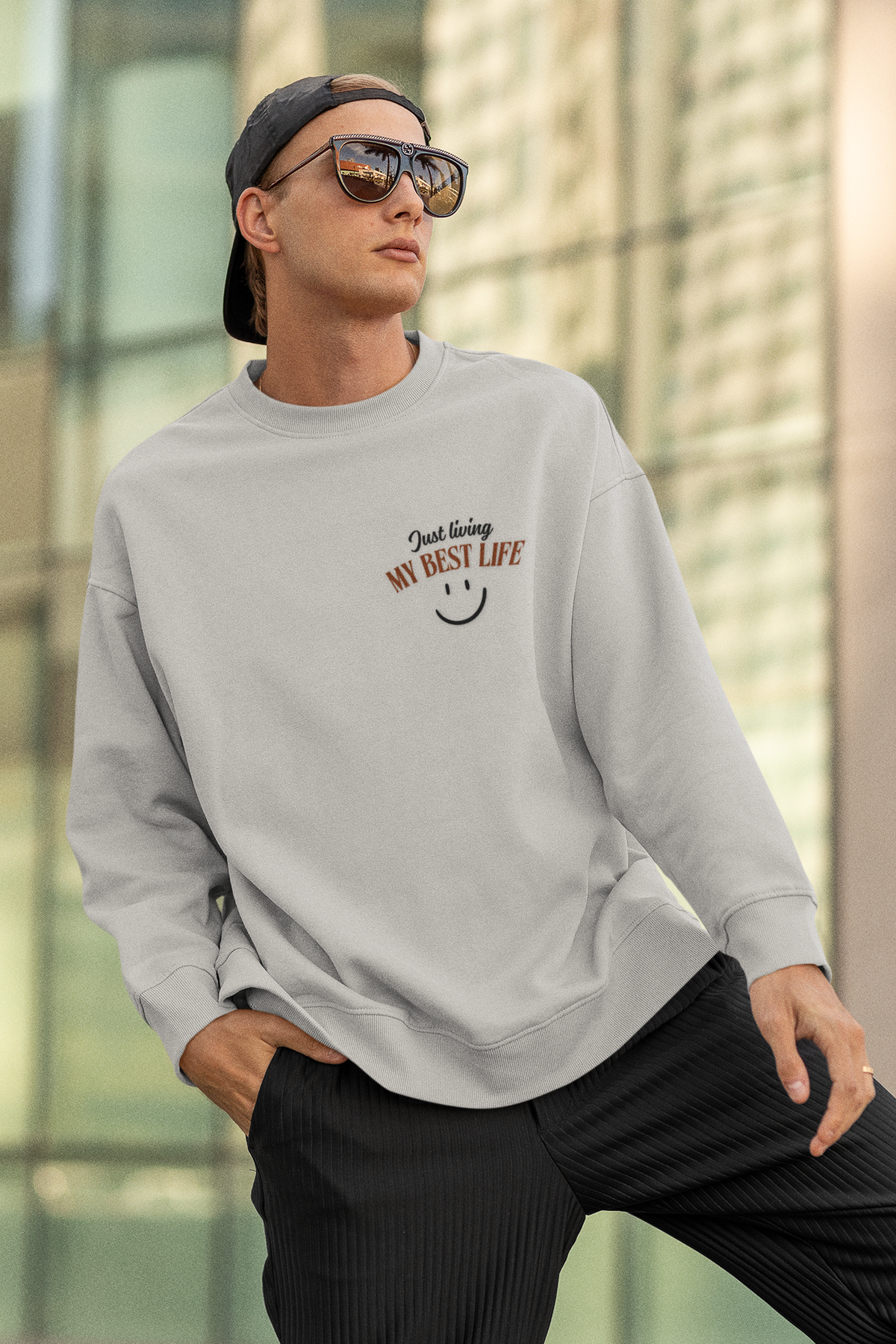 'Just Living My Best Life' Sweatshirt