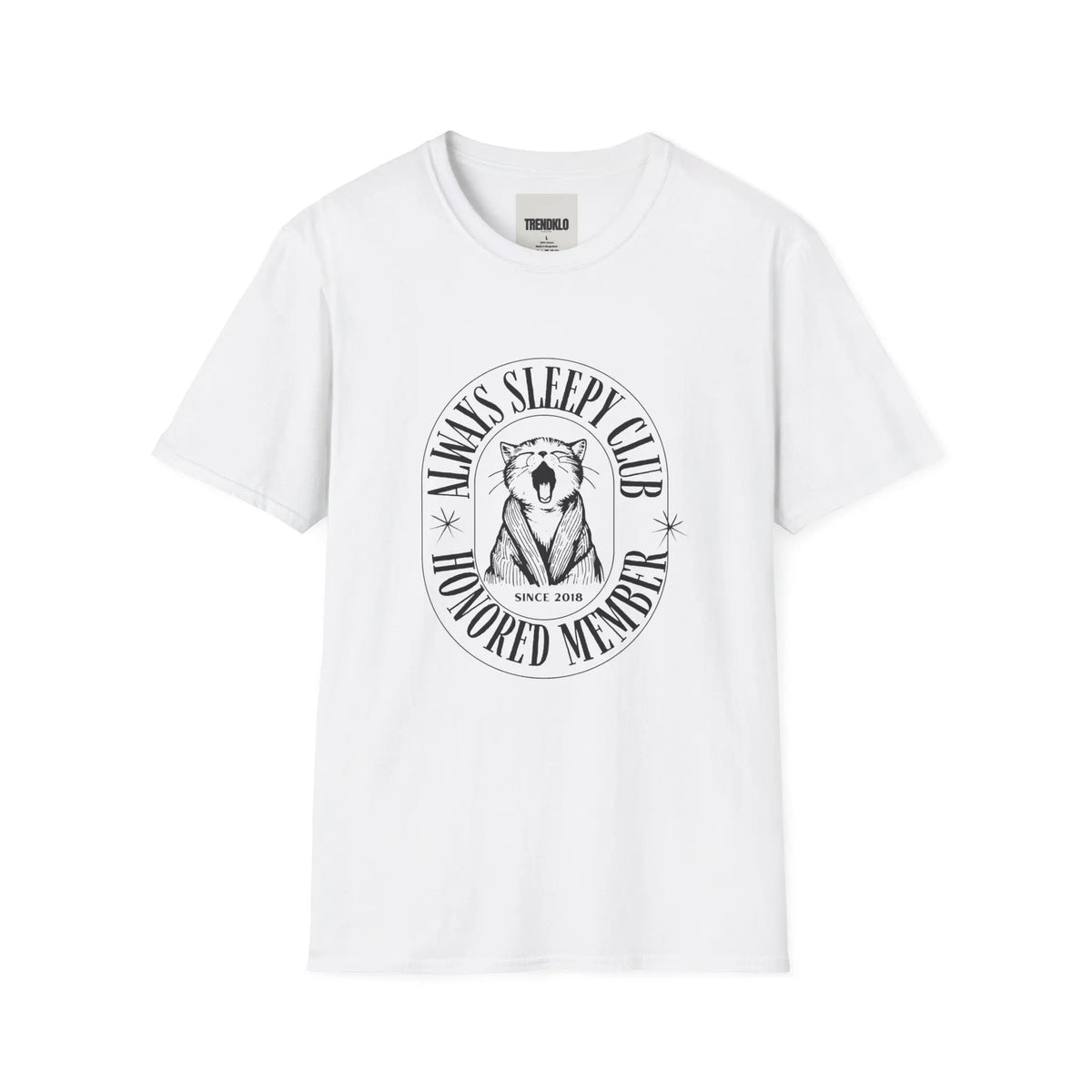 Cozy Cat Club Men, Women, Unisex Softstyle Tee. - Trendklo