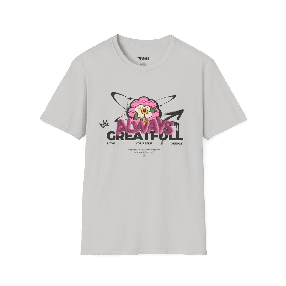 Women Graphic Tee, Positive Vibes Shirt,  Inspirational Unisex Apparel - Trendklo