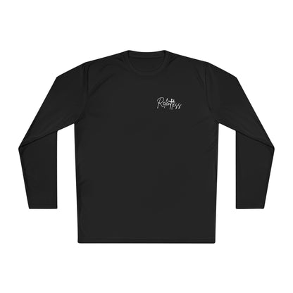 Unisex Lightweight Long Sleeve Tee - Modern Minimalist Design