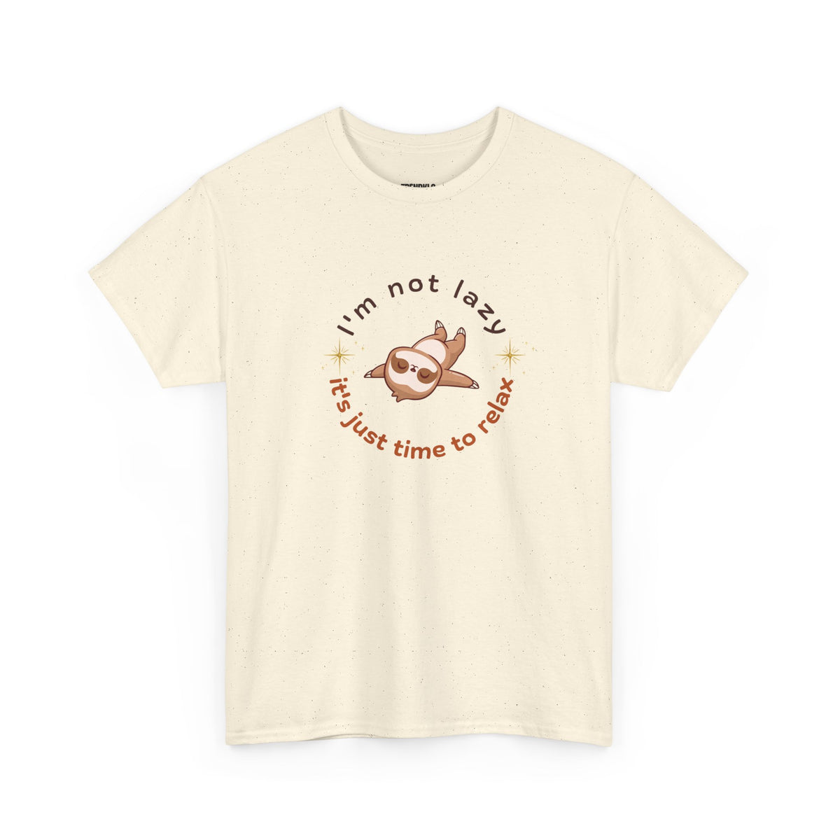 Chill Sloth Tee - Relaxation Inspired Unisex Men Women Heavy Cotton Shirt, Gift for Lazy Days, Fun T-Shirt - Trendklo